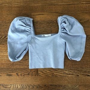 Zara Puff Sleeve Top